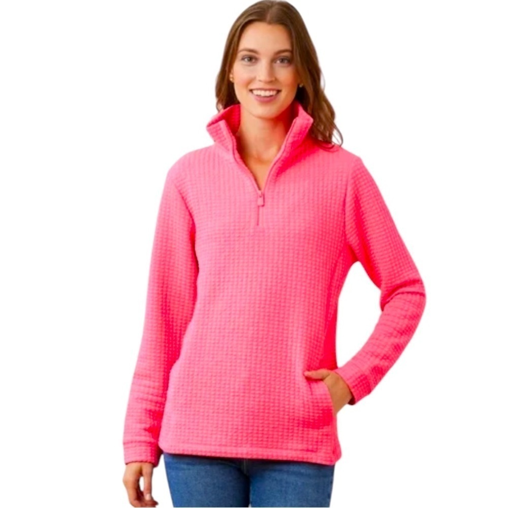 Dudley Stephens pocomo pullover size XS in great condition hot pink